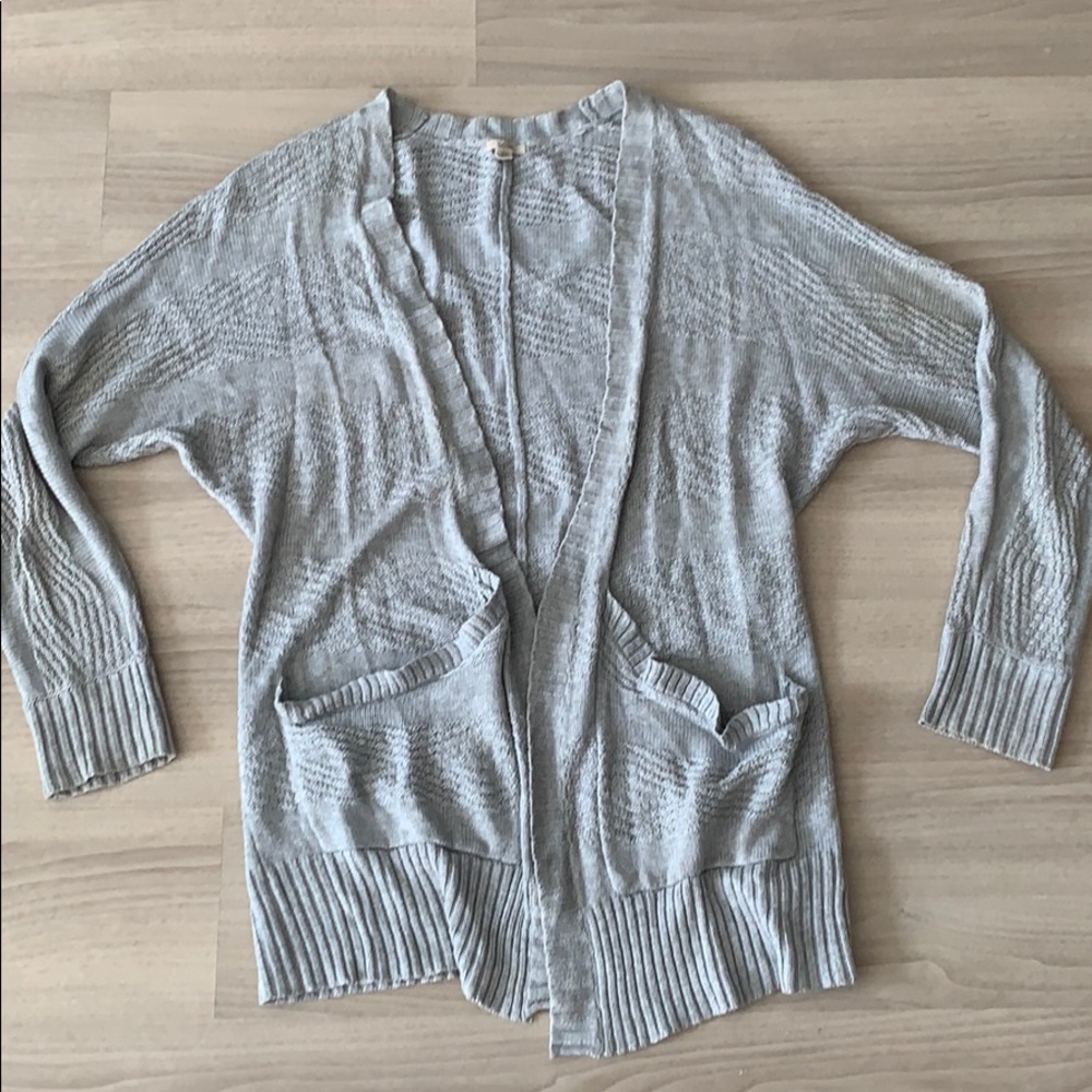 Urban outfitters lightweight grey cardigan